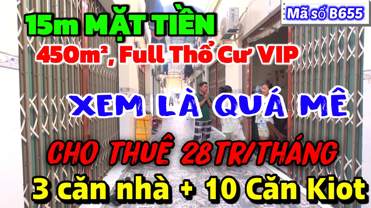 Chủ Cần Bán Nhà Mặt Tiền ngang (15m x 30m). Thu nhập Cực Cao ngay KCN chỉ cách 100m.