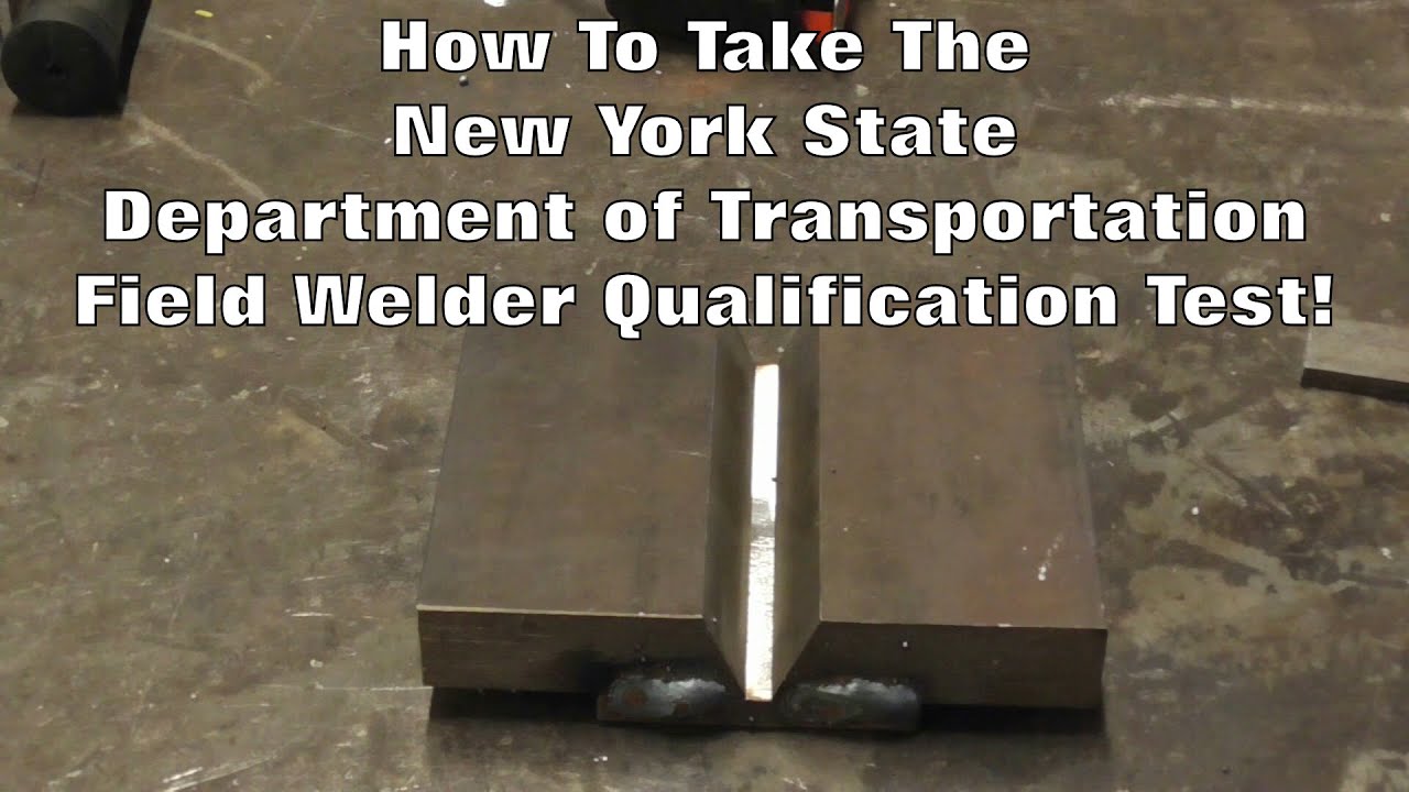 Испытание сварки NYS DOT