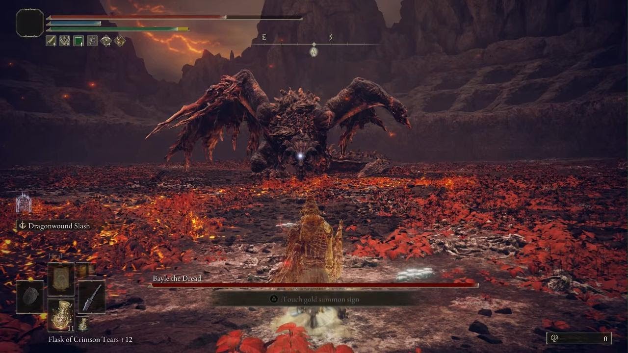ELDEN RING - Fighting Bayle as Miyazaki intended
