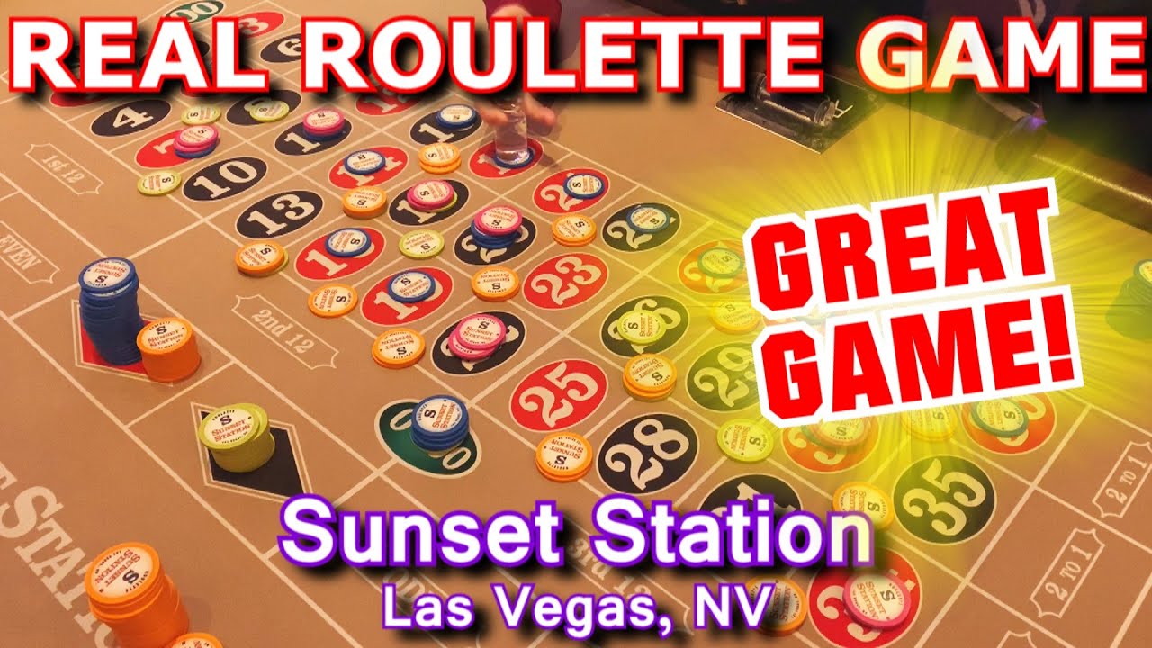 I LOVE ROULETTE!! - Live Roulette Game #33 - Sunset Station, Las Vegas, NV - Inside the Casino