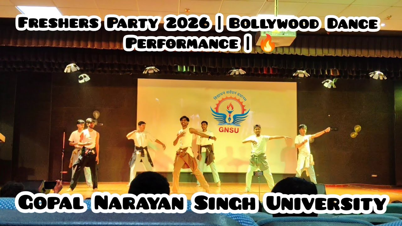 🌐 Freshers Dance Performance | BCA Student Life in GNSU Bihar #gnsu #rajraushanofficial#2026#world 