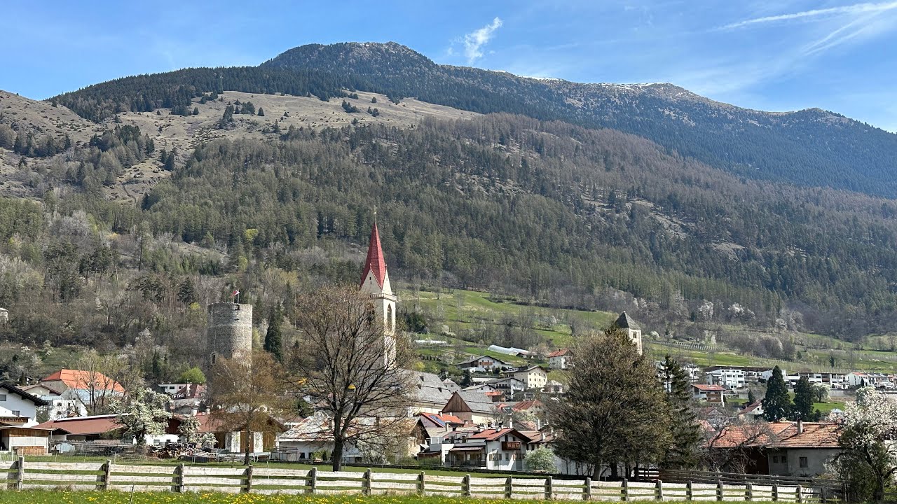 W. Kaiser: Markttag in Mals - Vinschgau - Alto Agide - IT