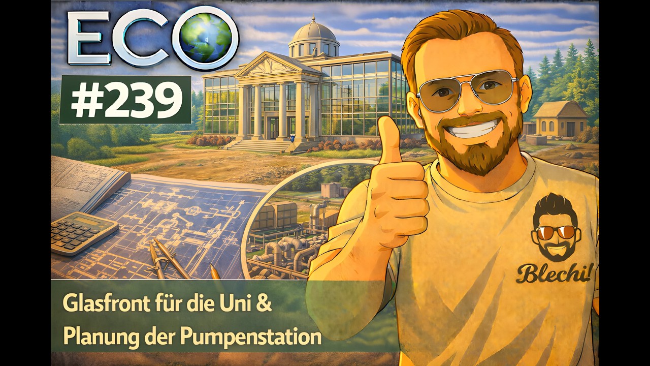 Eco #239 | Glasfront für die Uni & Planung der Pumpenstation