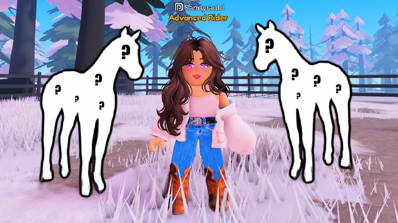 wir züchten unsere 🅴🆁🆂🆃🅴🅽 FOHLEN 🐴 Horse Trials: Eventing 🌳 Roblox