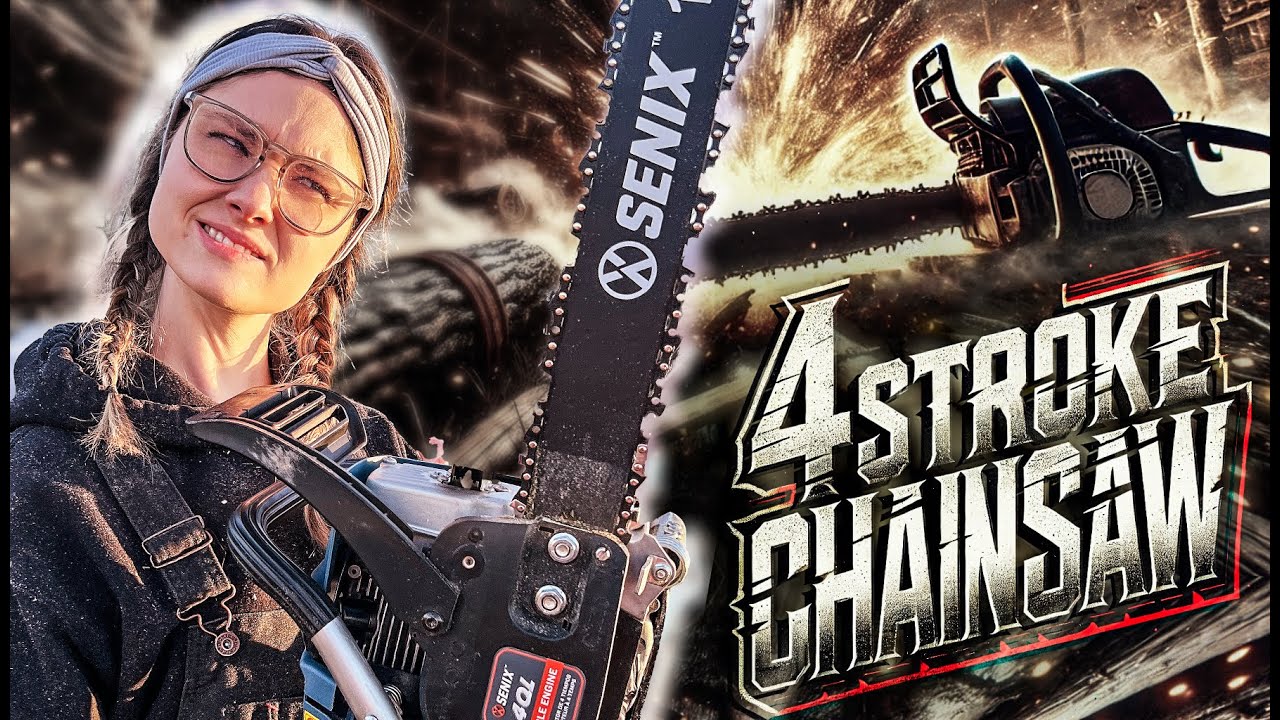 What’s a 4-stroke Chainsaw like? Let’s see!