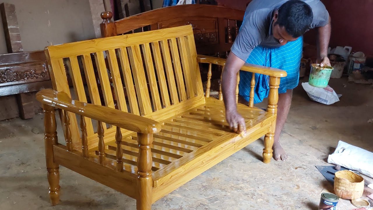 How To Polish Sofa | Wood Polish #sofa #polish