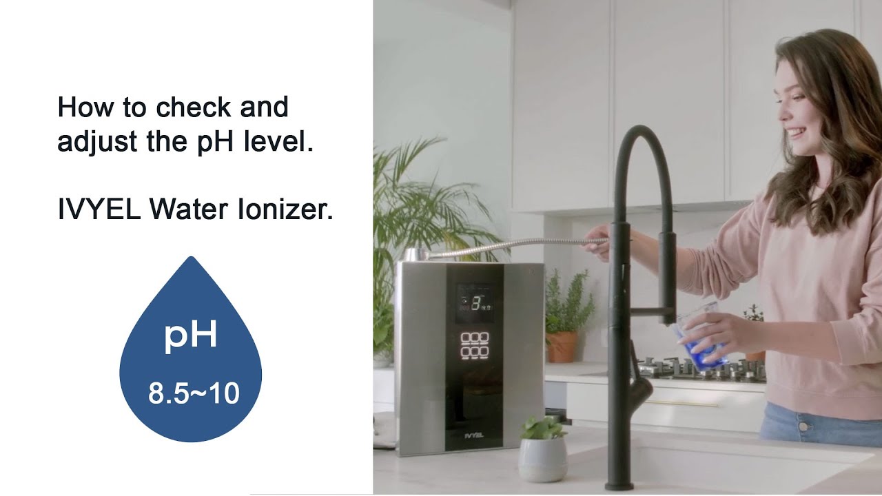 How to check and adjust the pH level. IVYEL Water Ionizer.