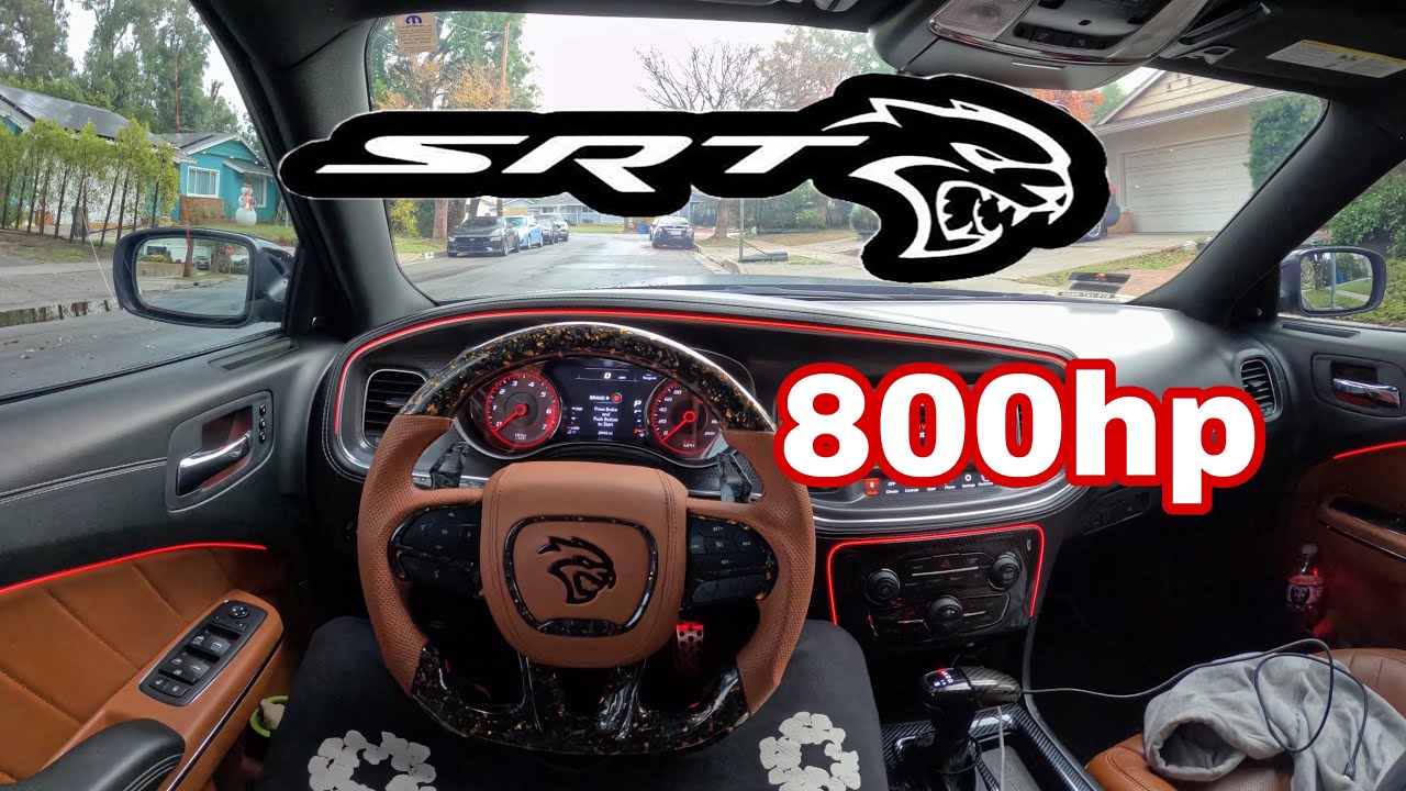 First POV DRIVE OF 2026!! (Ft. My homie wit a 5.0)  #hellcat #subscribe #viral 