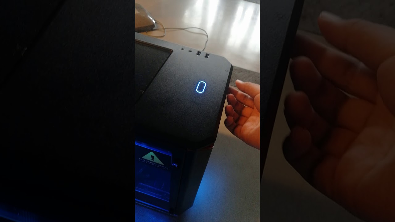 How to change Phanteks p400 case lighting option
