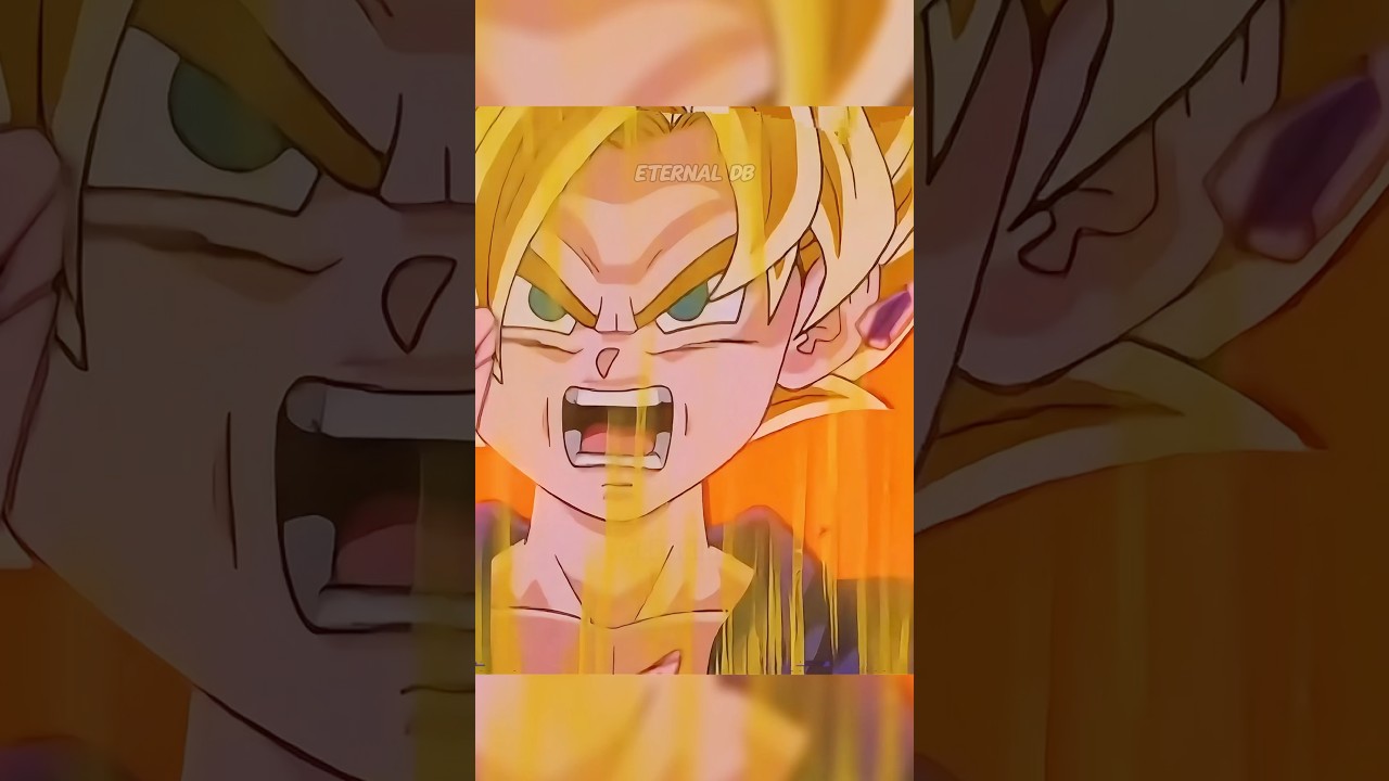 Goku’s Punch Sends Super 17 Flying To The Other Side Of Earth | Dragon Ball GT #shorts