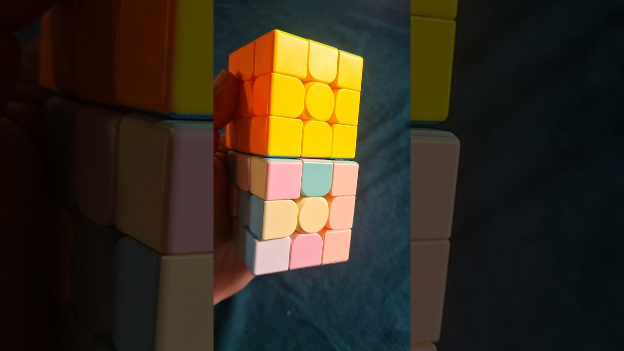 QiYi QiHang  3x3 Cubos Mágicos Branco Preto Quebra-cabeça  Profissional cubo mágico