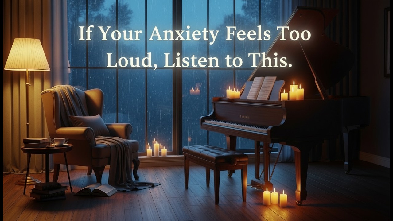Stop Overthinking Tonight – Gentle Ambient Music for Anxiety & Stress Relief