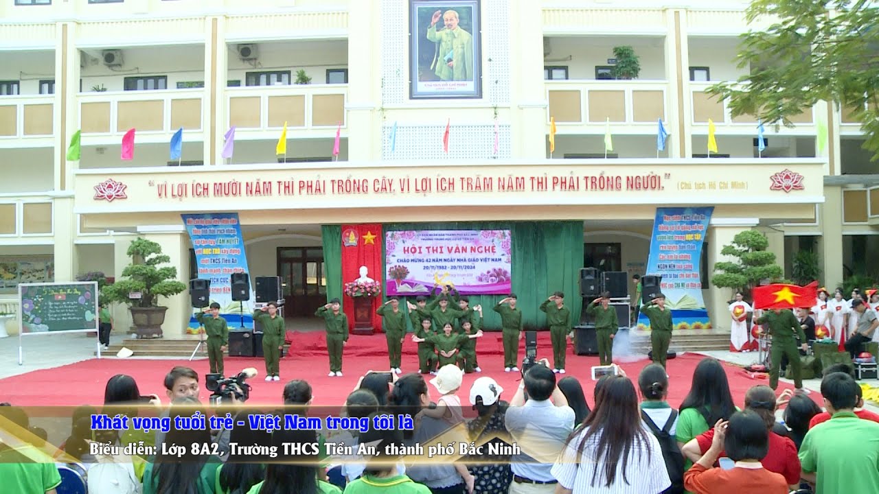 Khát vọng tuổi trẻ - Việt Nam trong tôi là, Lớp 8A2 Trường THCS Tiền An, Tp Bắc Ninh