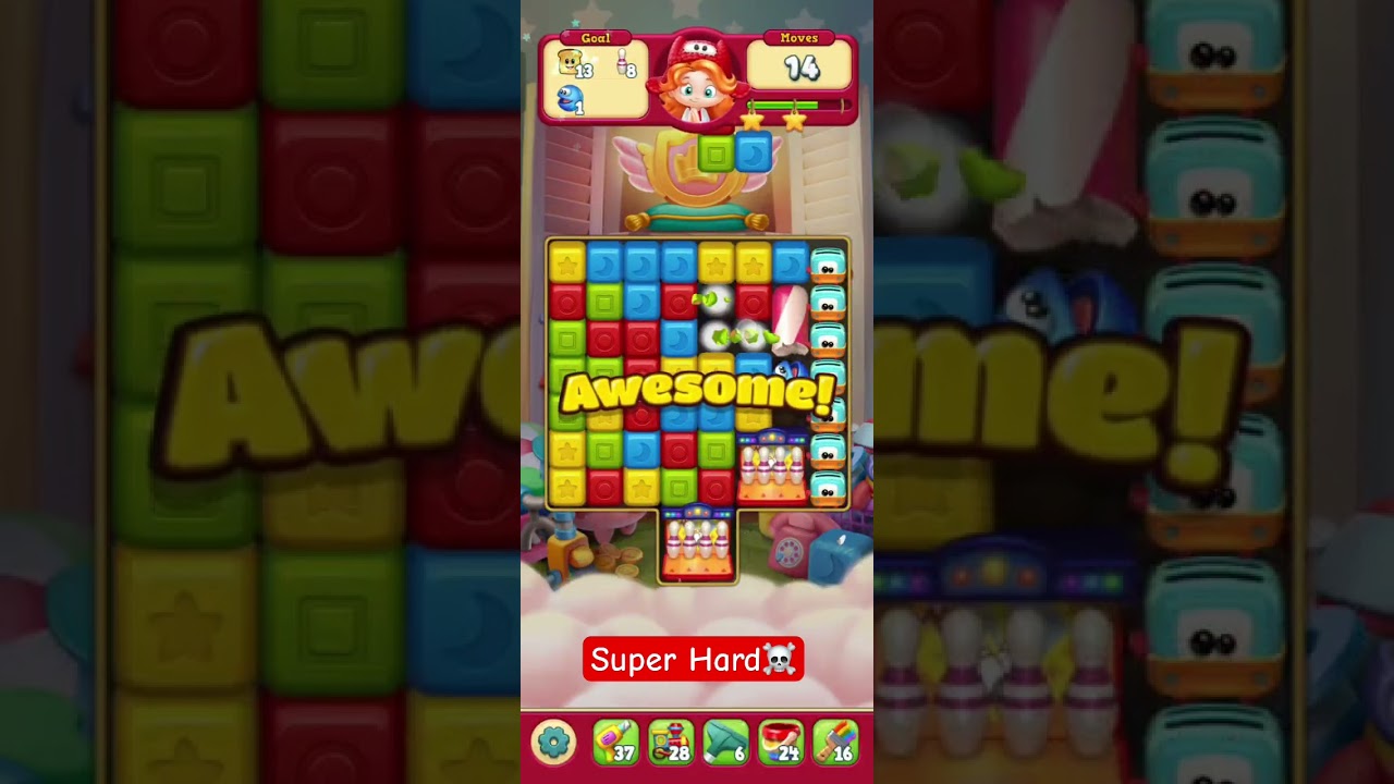 Toy blast level#10350Stage/56 #blastgame #toyblast #gameplay #youtubegaming