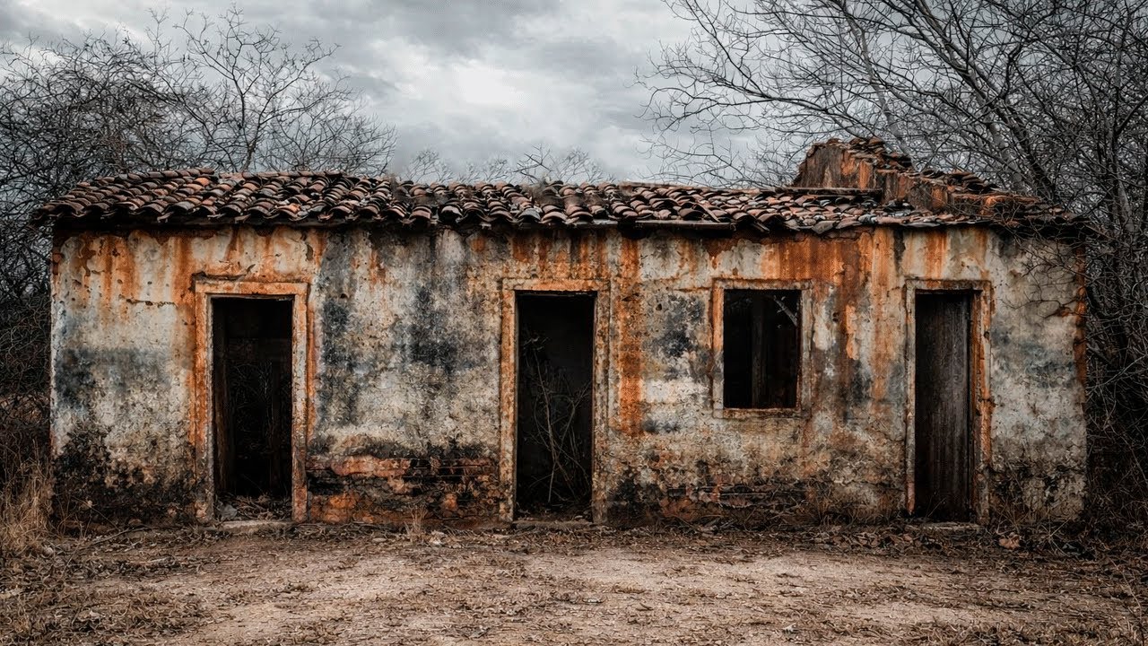 Impossível não sentir MEDO na misteriosa casa abandonada no sertão cearense