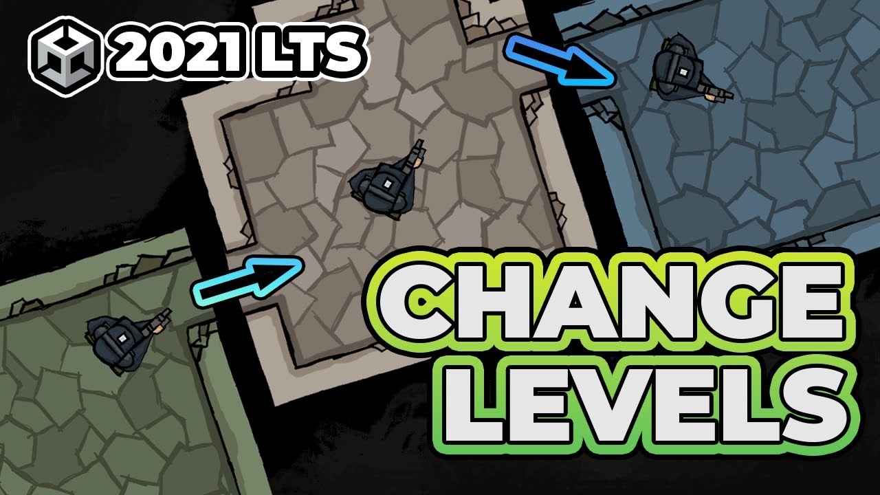 Unity Tutorial: Metroidvania style level changing (scene changing)