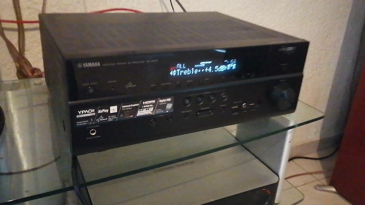 Yamaha RX V675 Audio Test
