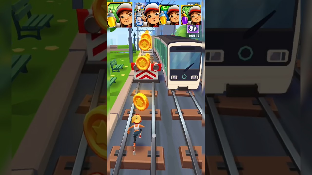 Subway surfers city 🏙️_Paris 🆚 Greece🆚Rio🆚Mumbai game play-53 #subwaysurfers #short #shortvideo