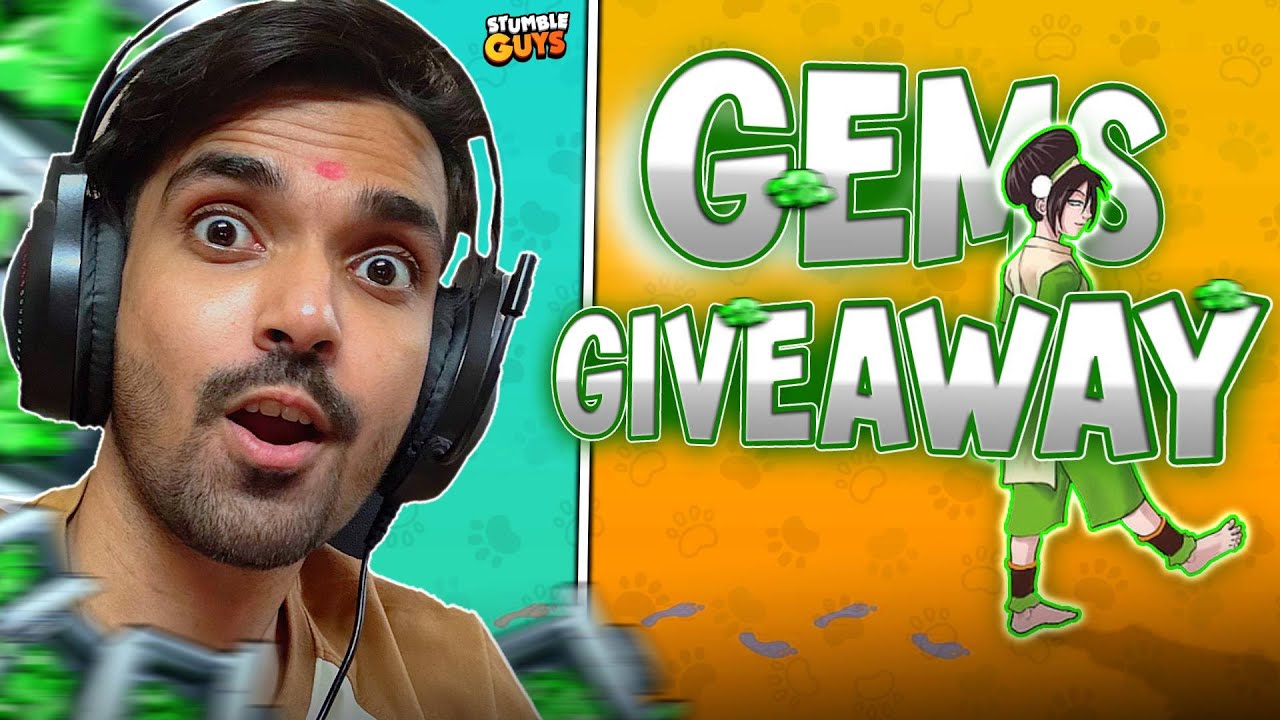 2400 Gems Giveaway | Stumble Guys 🇮🇳🔴 @mangyellow @SahrulRajuan​