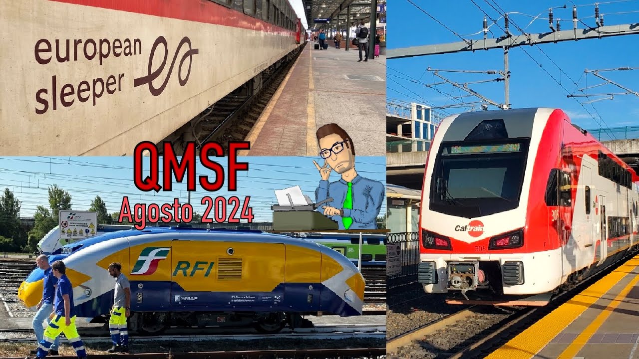 Questo Mese Sulle Ferrovie Agosto 2024 - L'URV di RFI, l'espansione di European Sleeper e altro