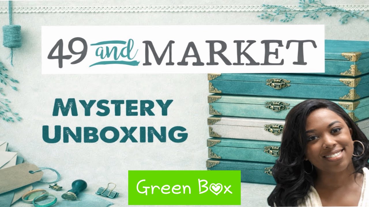 49 & Market Mystery Box Series | GREEN Box Unboxing | Kreative Kreations | FINAL EPISODE! 😆