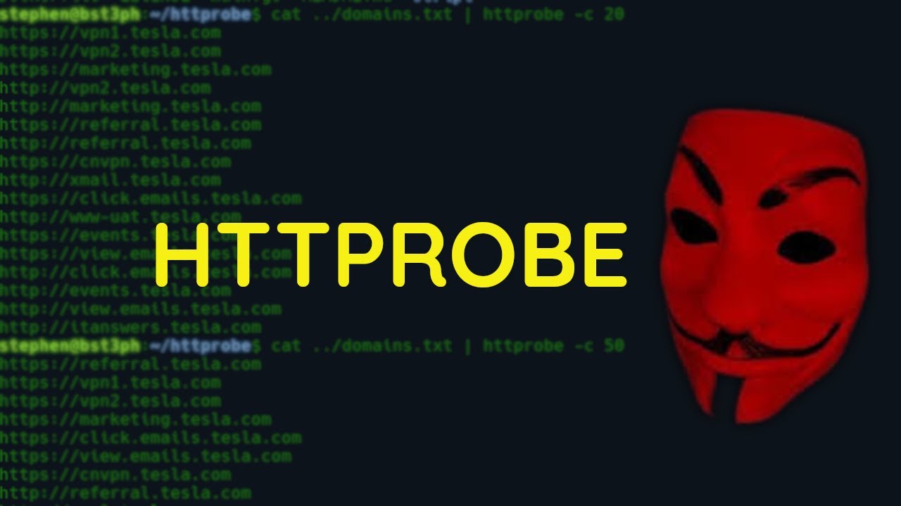 How To Discover Active Subdomains Using HTTProbe &mdash; Tomnomnom HTTProbe