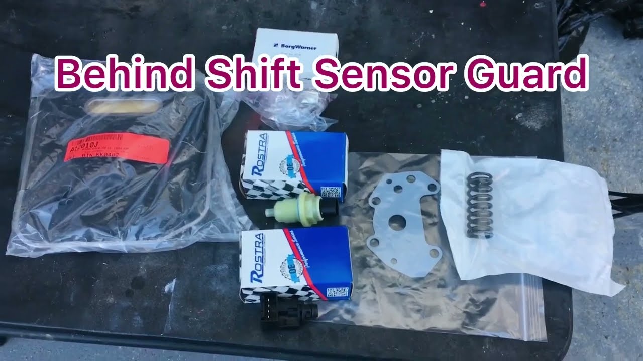 Jeep WJ #215 42RE Transmission Part I Good Details Service￼ Fluid Filter and Sensors