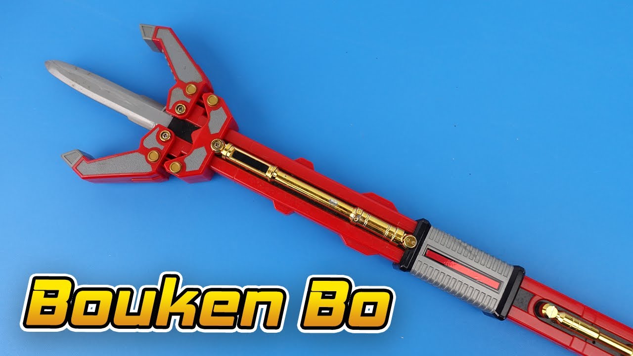 Đội trưởng vĩ đại thì trong tay phải có thứ vũ khí vĩ đại là Bouken Bo - Boukenger | Tích Chi Toys