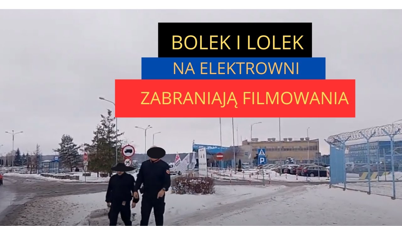 Bolek i Lolek na PGE Rybnik zakazują filmowania