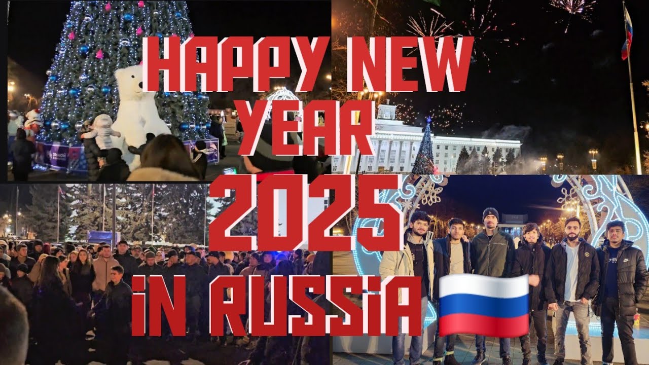 New year celebrations in Nalchik Russia 🇷🇺 💥✨️||vlog4| #mbbs #mbbsrussia #2025