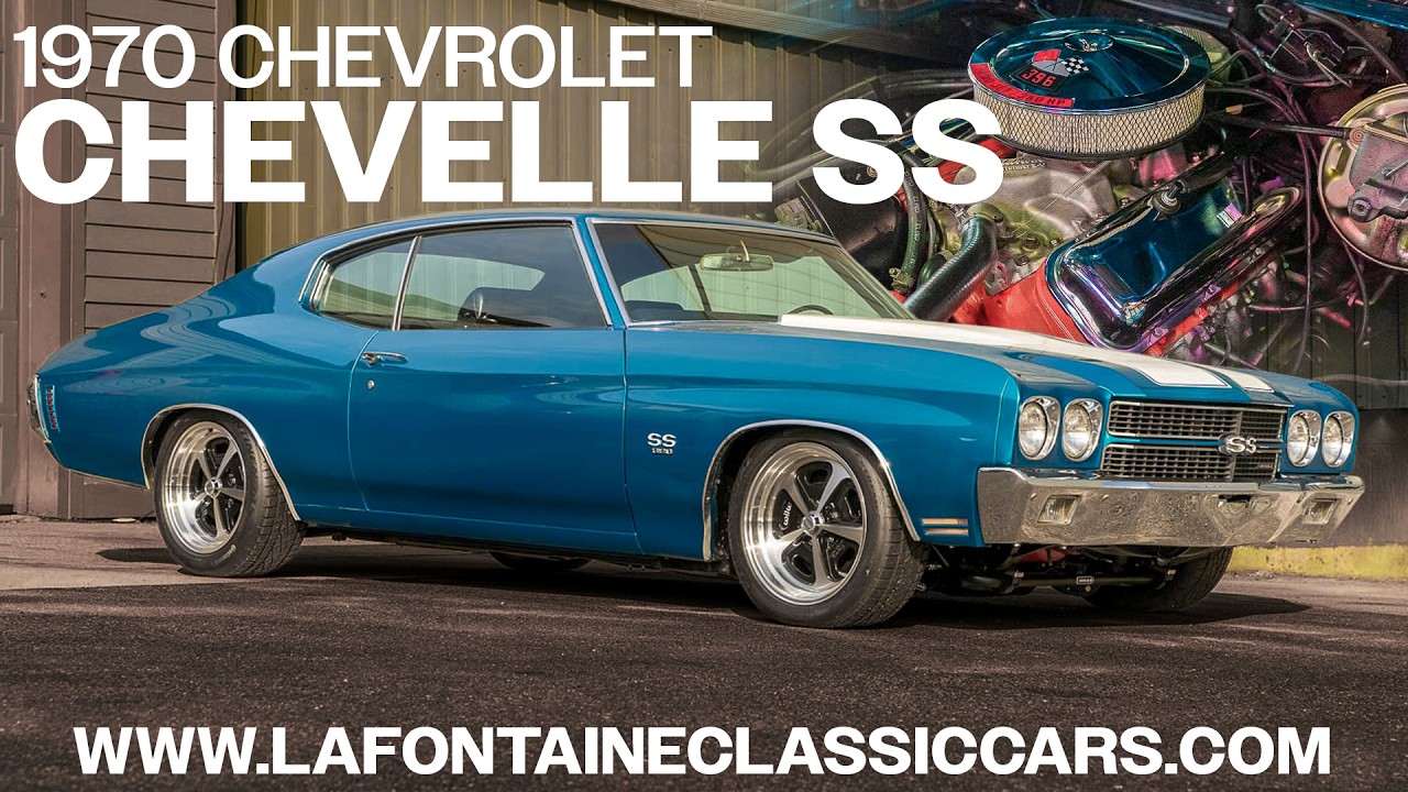 Chevrolet Chevelle SS 396 1970 года выпуска (ПРОДАЕТСЯ) - 6CM004P