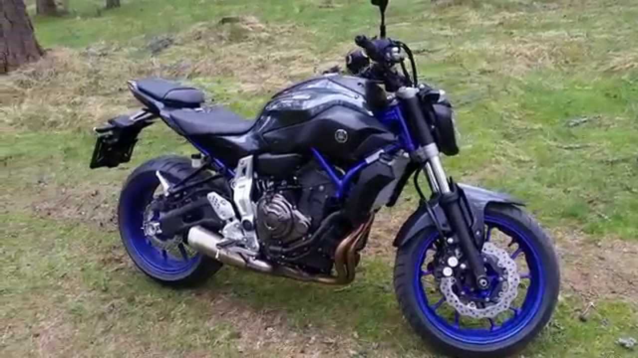 My Yamaha MT 07 - Race blu series