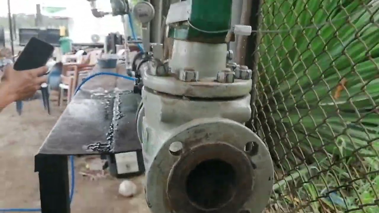 Prueba de asiento de una válvula de control