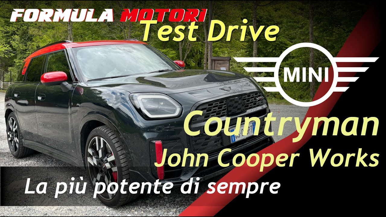 Mini Countryman JCW | La John Cooper Works più potente di sempre | test drive 2024