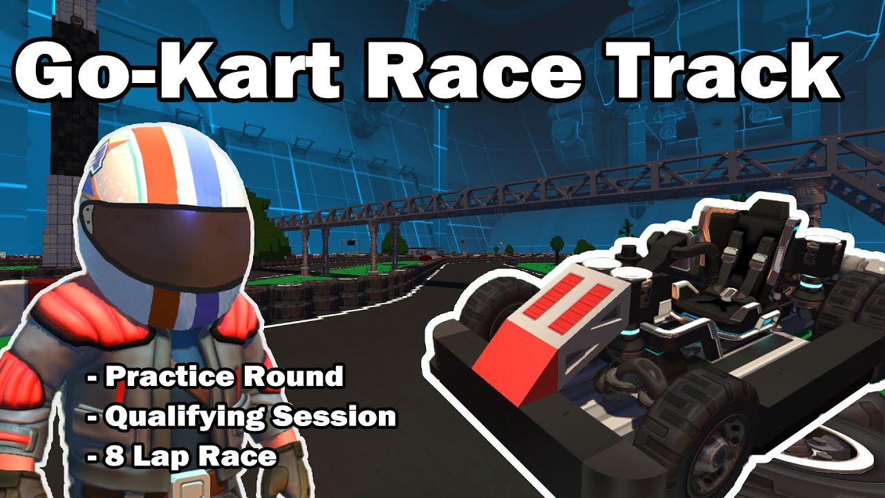 Scrap Mechanic Go-Kart Race Track