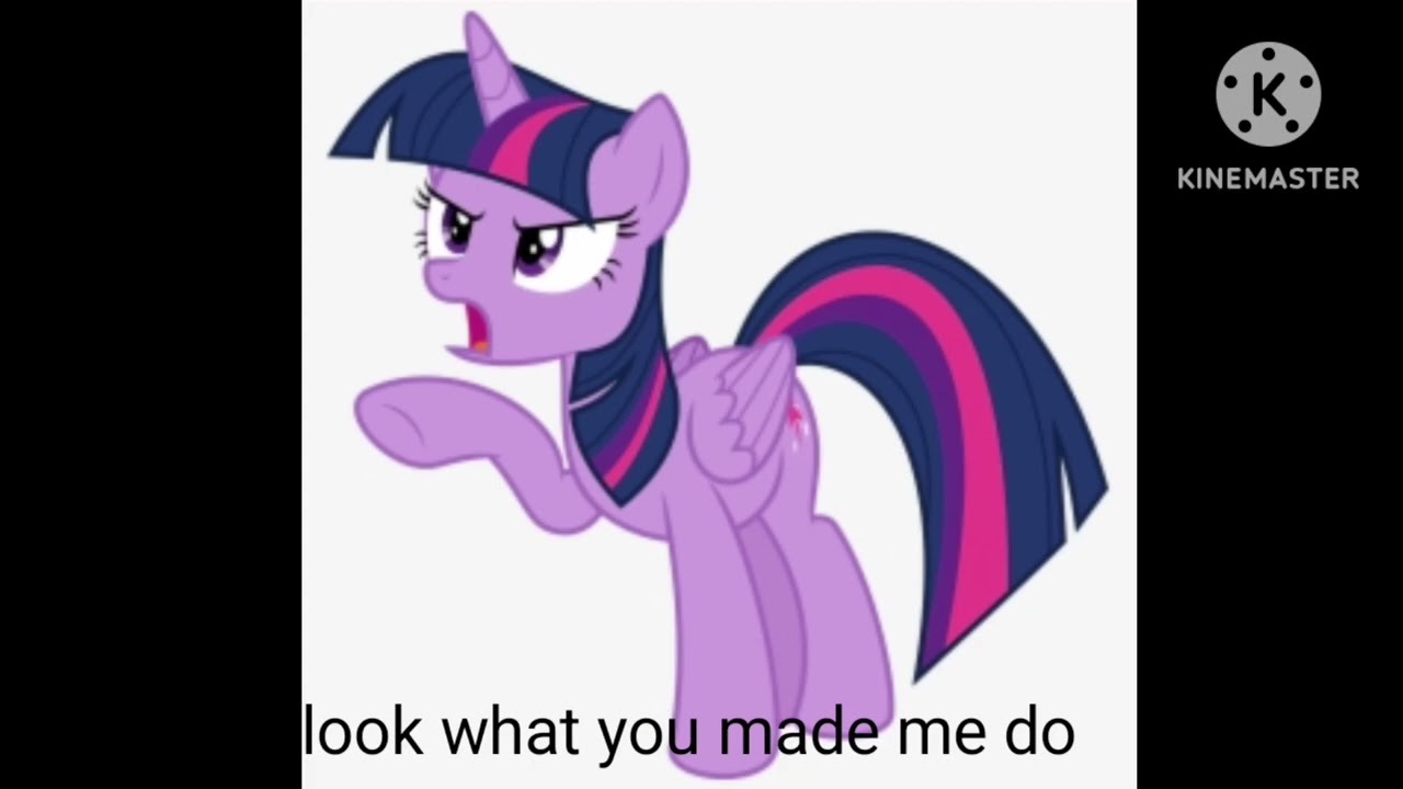 Twilight sparkle sings look what you made me do by Taylor swift (ai cover)