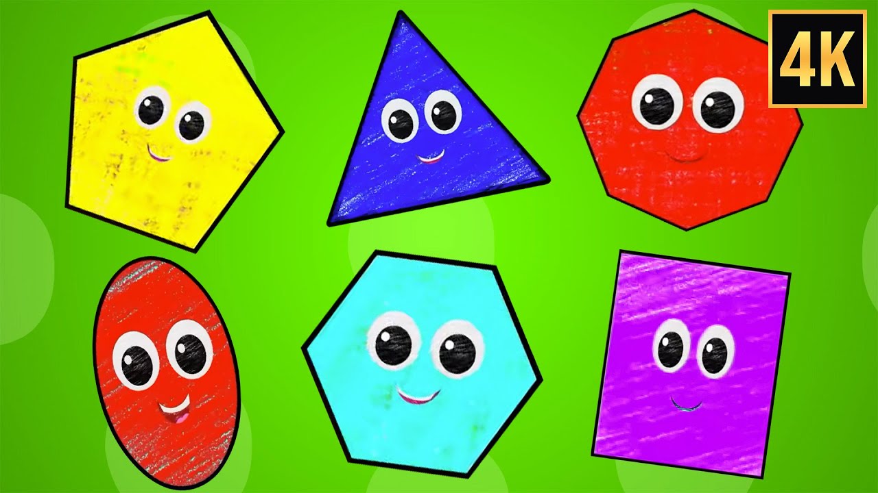 Ten Little Shapes & More Learning Songs for Kids