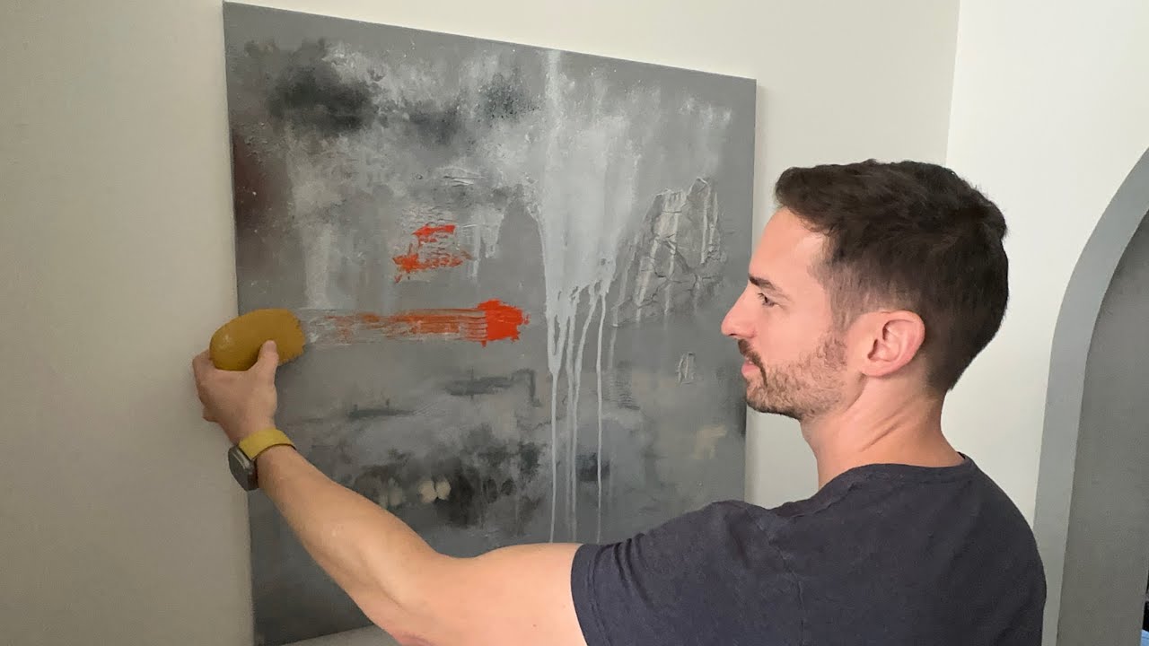 Abstrakte moderne Acrylmalerei | abstract modern painting