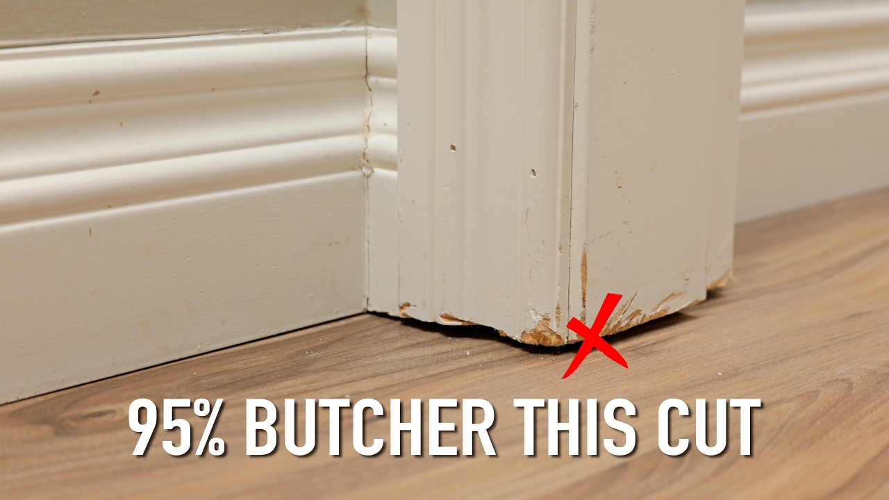 The Secret to Perfect Doorjamb Undercuts.