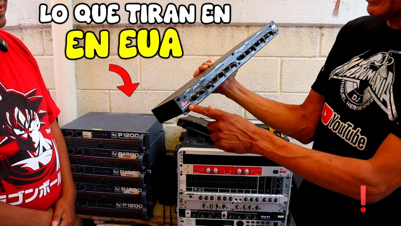 LO QUE LOS GRINGOS TIRAN , (ELECTROVOICE, JBL, MACKIE..) 😮.. CHECATELO..