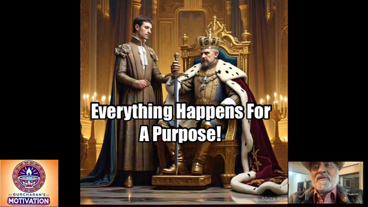 Everything happens for a Purpose! 
