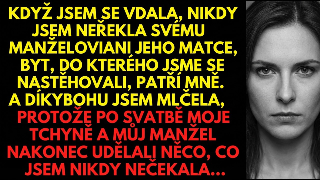 Neřekla jsem, že byt je můj—po svatbě udělali neuvěřitelné.