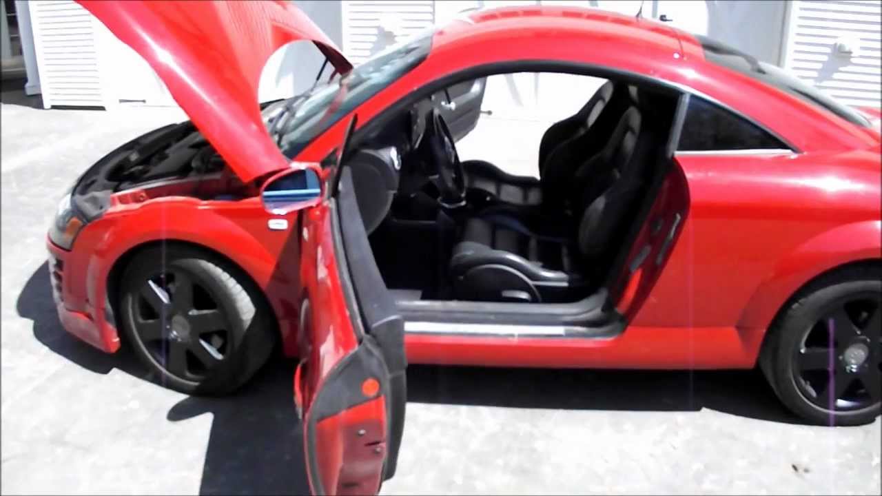 2001 Audi TT AWD 225 HP 6 Speed Manual 1.8T Turbo
