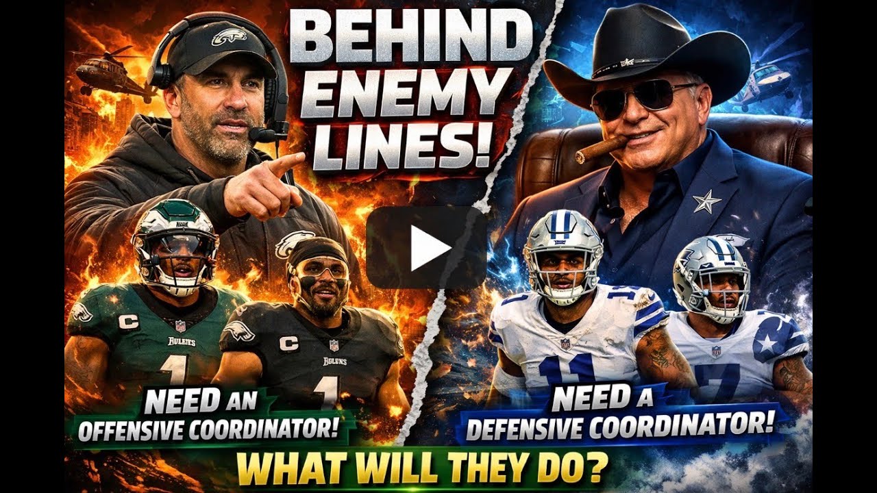 The Eagles need a OC the Cowboys need a DC. What should they do? With @bosscowboysports