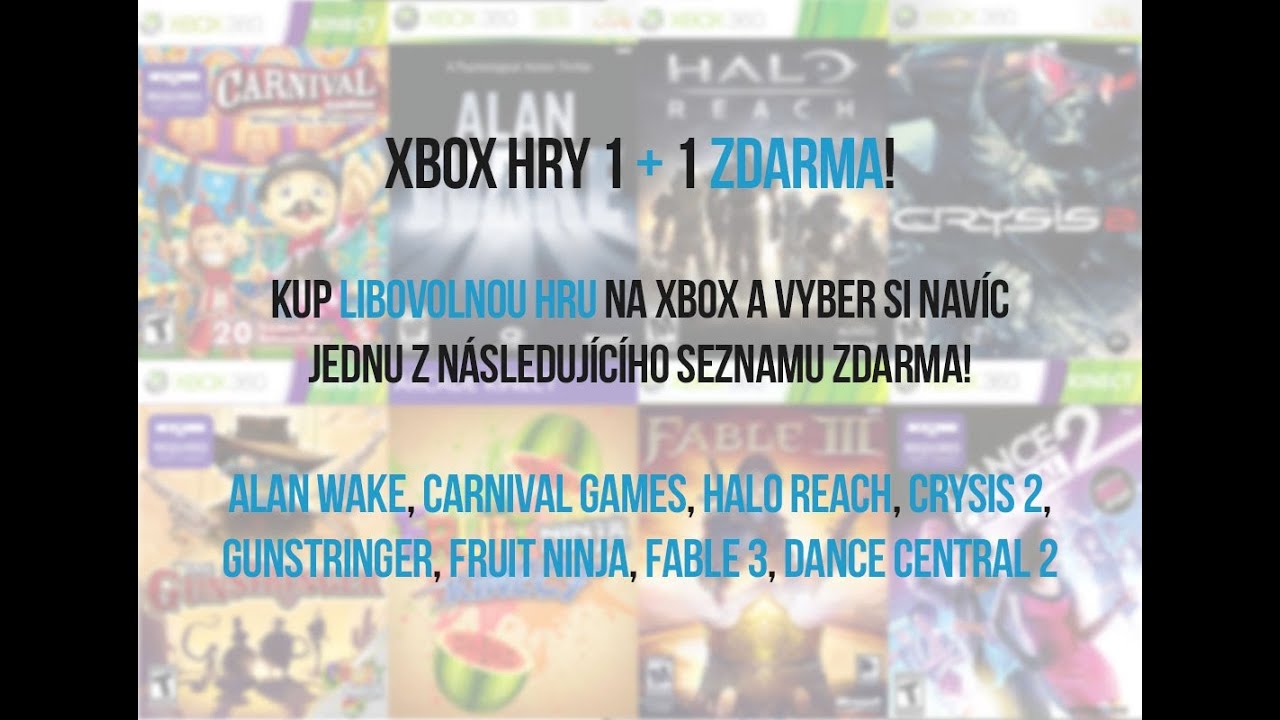 Key4you | Ozn&aacute;men&iacute; | Xbox 1 + 1 zdarma