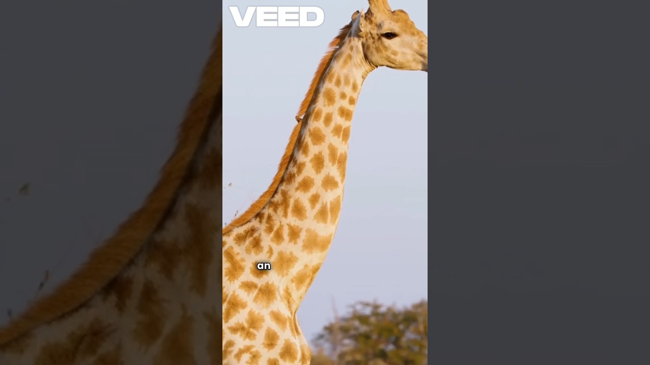 Giraffe vs Human Neck: Same Bones! 🦒😲