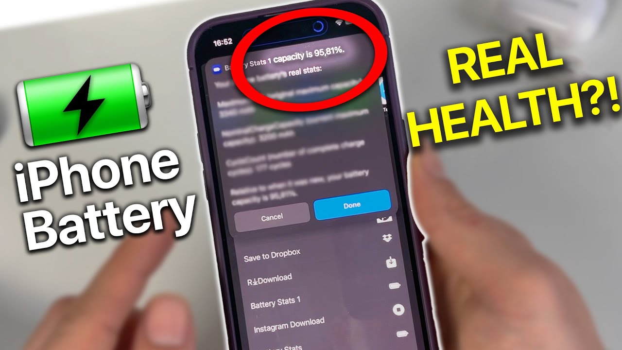 How to Find your REAL iPhone Battery Percentage