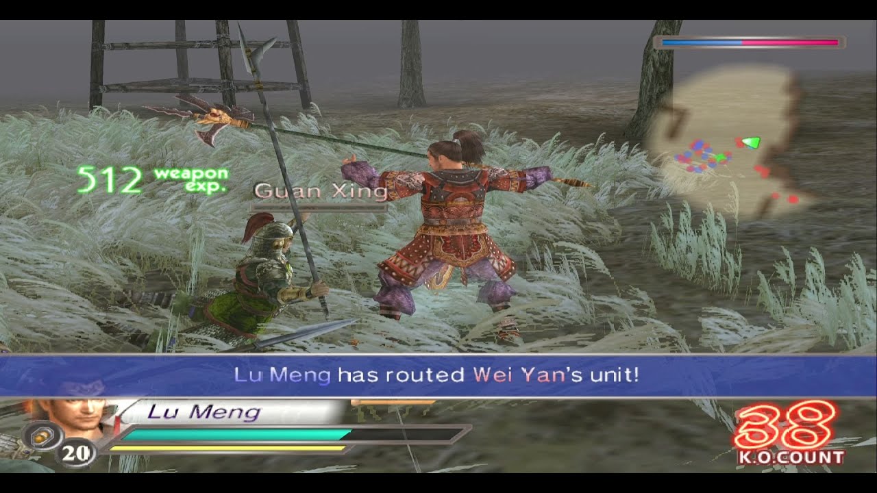 Dynasty Warriors 4 (XL) - Lu Meng Expert Mode (2)