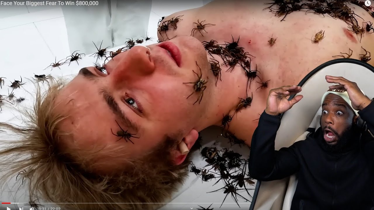 I WOULD'VE QUIT!! Mr. Beast Face Your Biggest Fear To Win $800,000!
