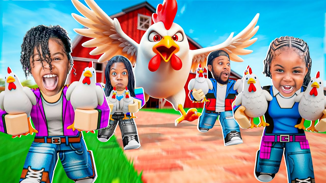 ESCAPE CHICKENS IN ROBLOX!
